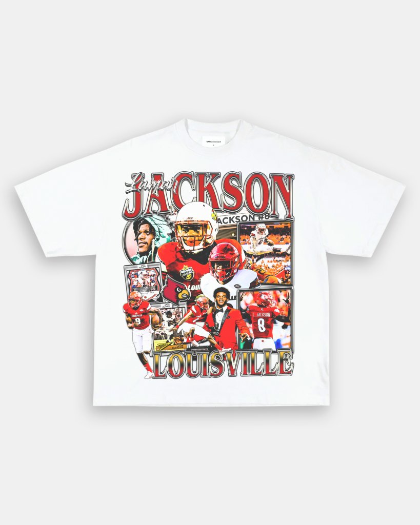 LAMAR JACKSON - LOUISVILLE TEE - VIP - GAME CHANGERS TEE