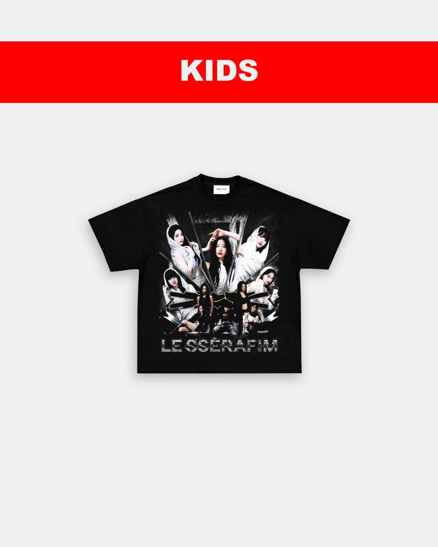 LE SSERAFIM - KIDS TEE - GAME CHANGERS