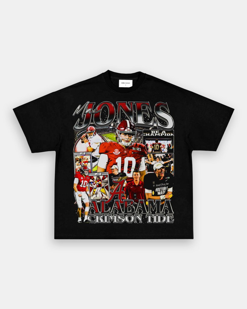 MAC JONES - ALABAMA TEE - VIP - GAME CHANGERS TEE