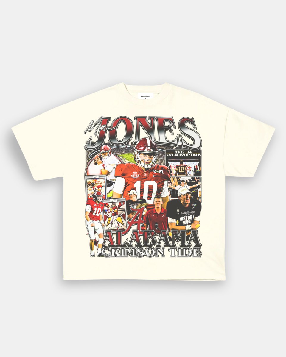 MAC JONES - ALABAMA TEE - GAME CHANGERS