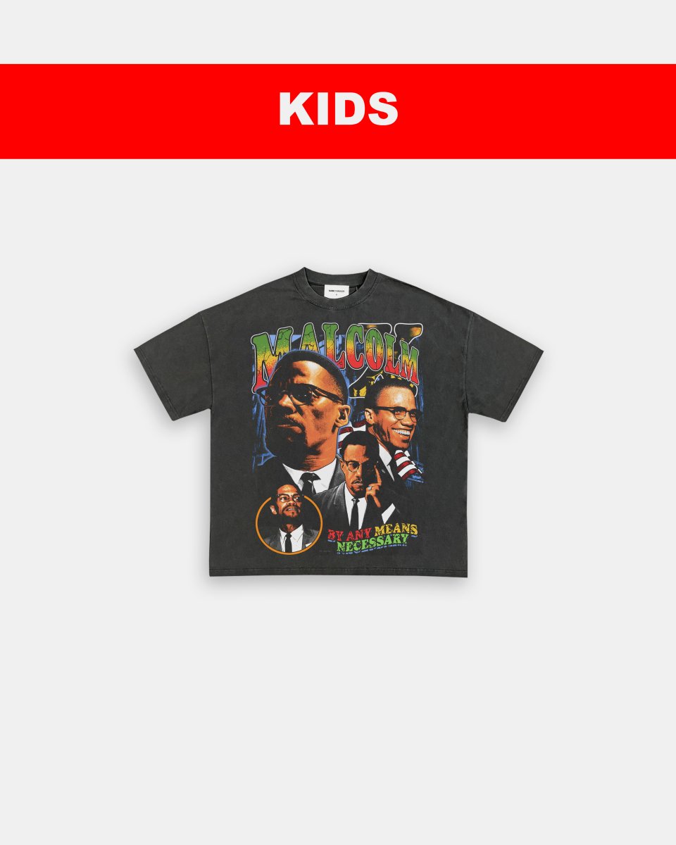 MALCOLM X - KIDS TEE - GAME CHANGERS