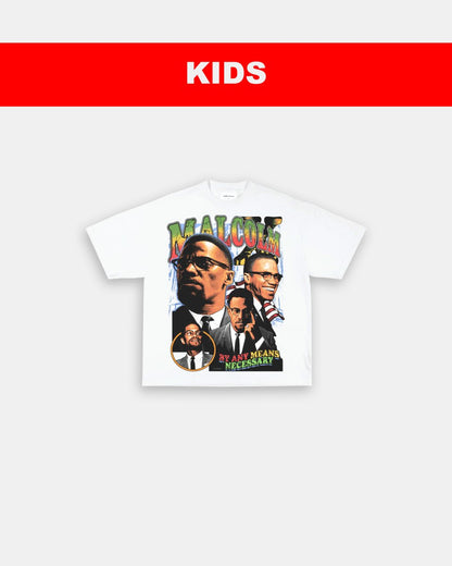 MALCOLM X - KIDS TEE - GAME CHANGERS