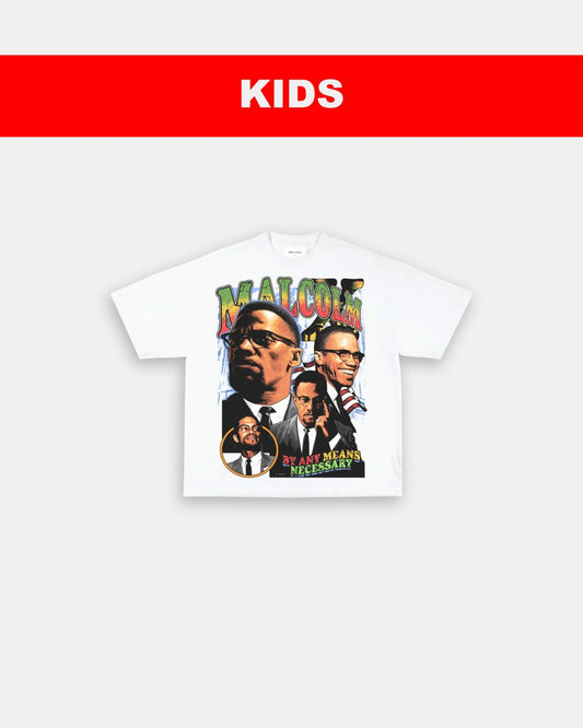 MALCOLM X - KIDS TEE - GAME CHANGERS