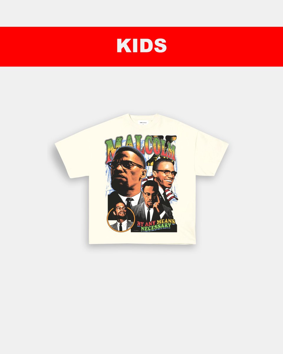 MALCOLM X - KIDS TEE - GAME CHANGERS