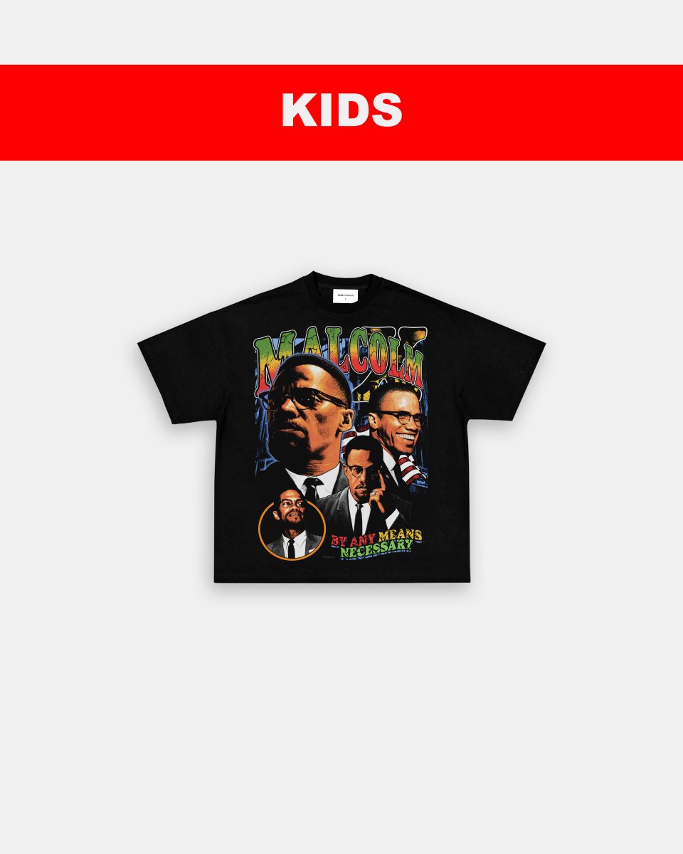 MALCOLM X - KIDS TEE - GAME CHANGERS