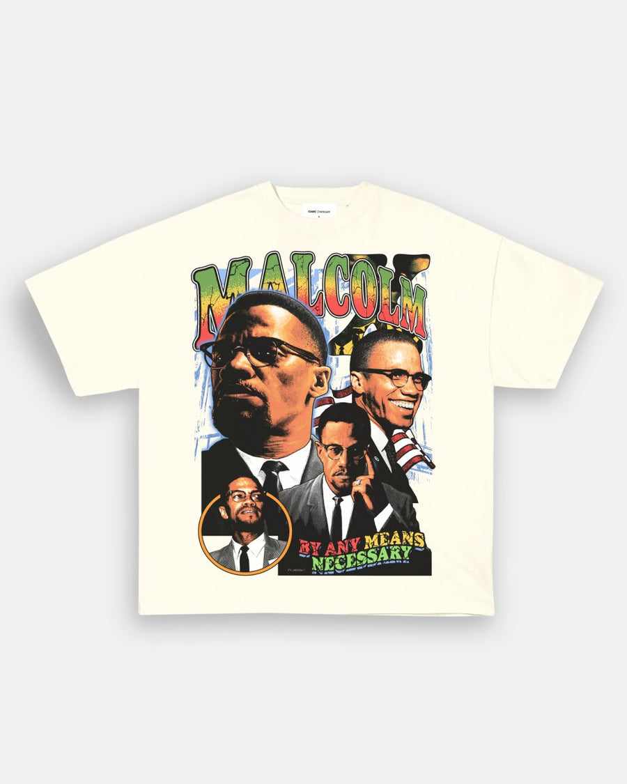 MALCOLM X TEE - GAME CHANGERS