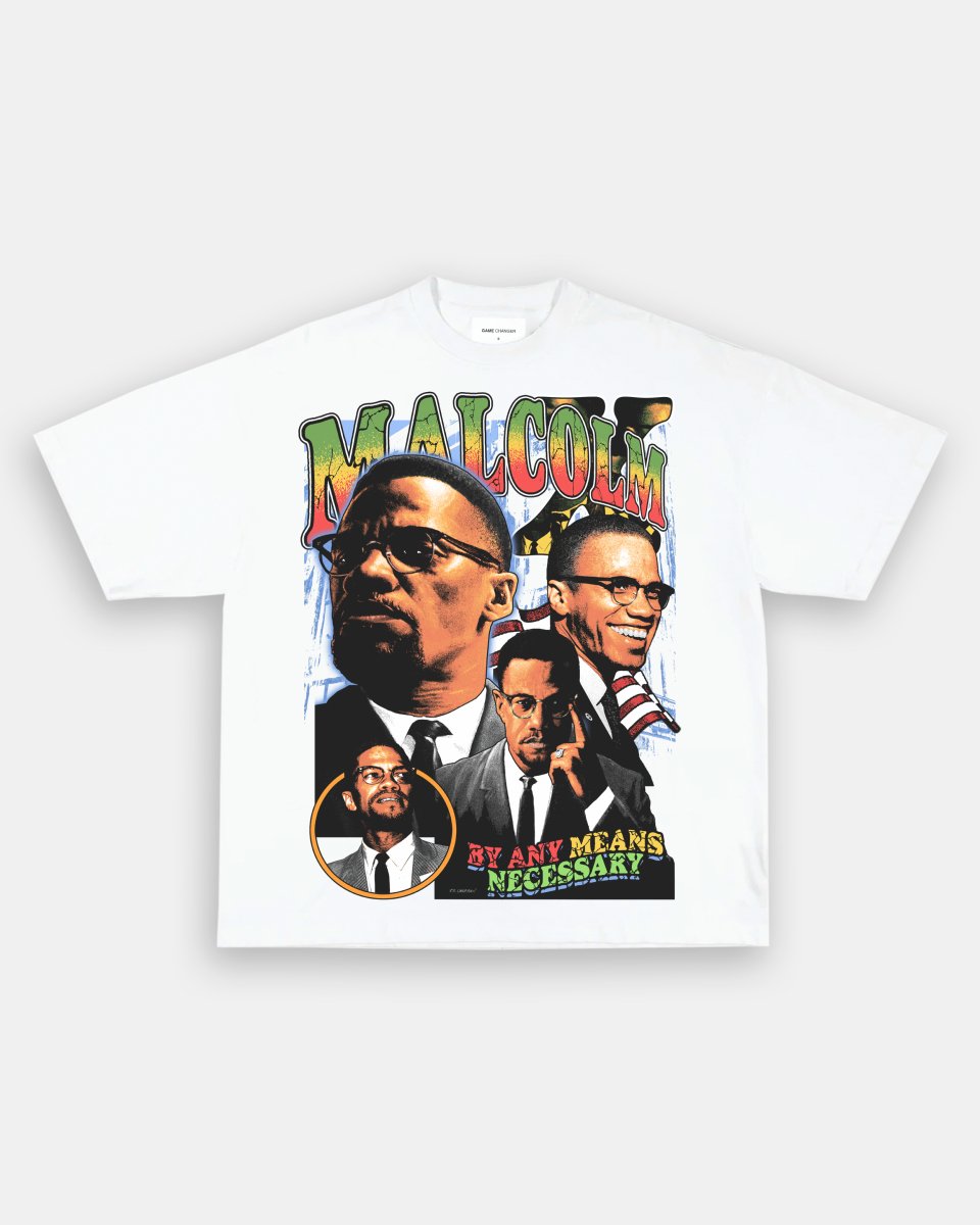 MALCOLM X TEE - GAME CHANGERS