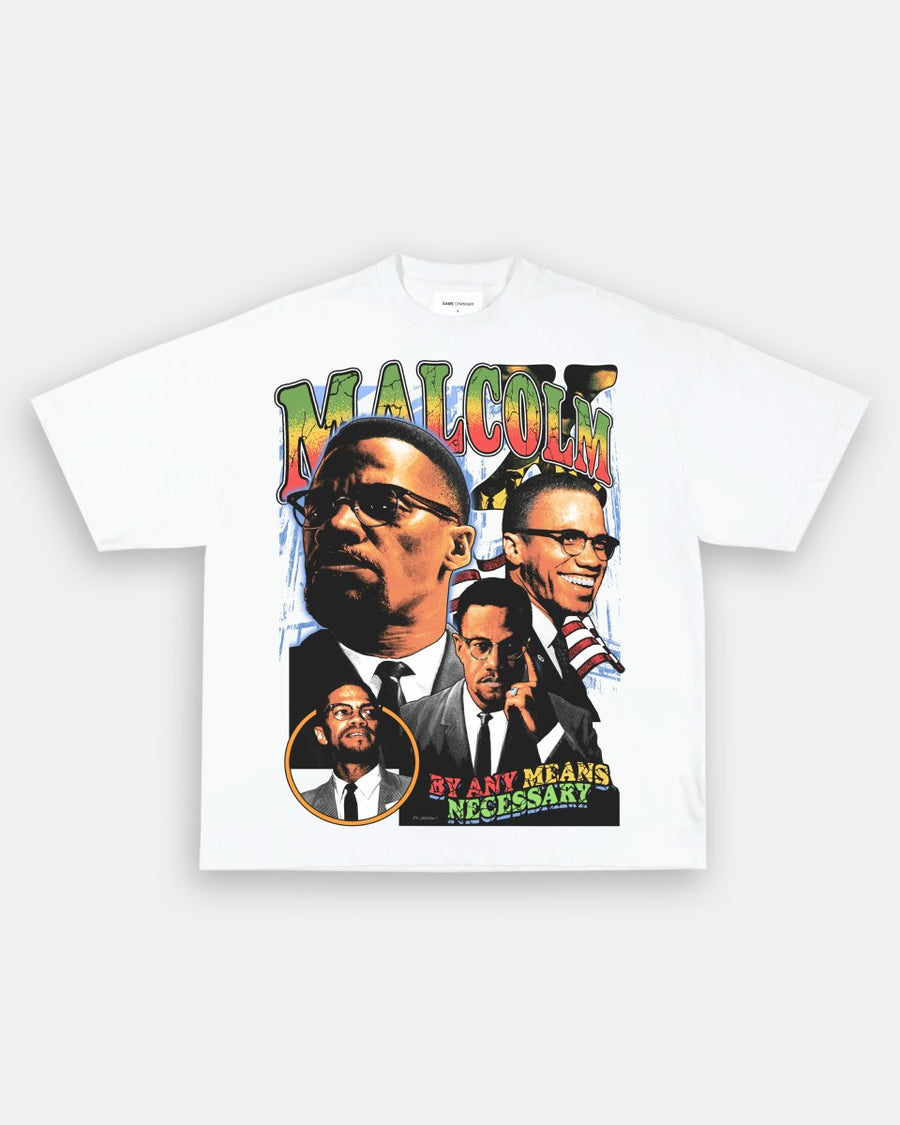 MALCOLM X TEE - GAME CHANGERS