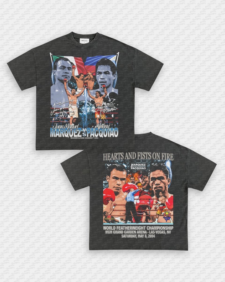 MARQUEZ VS PACQUIAO TEE - [DS] - GAME CHANGERS