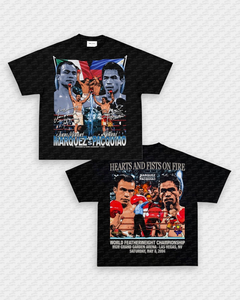 MARQUEZ VS PACQUIAO TEE - [DS] - GAME CHANGERS