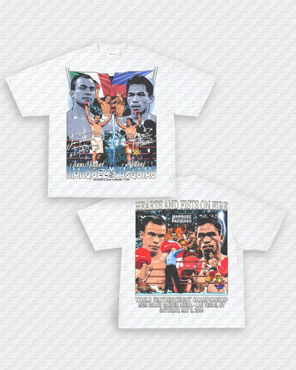 MARQUEZ VS PACQUIAO TEE - [DS] - GAME CHANGERS