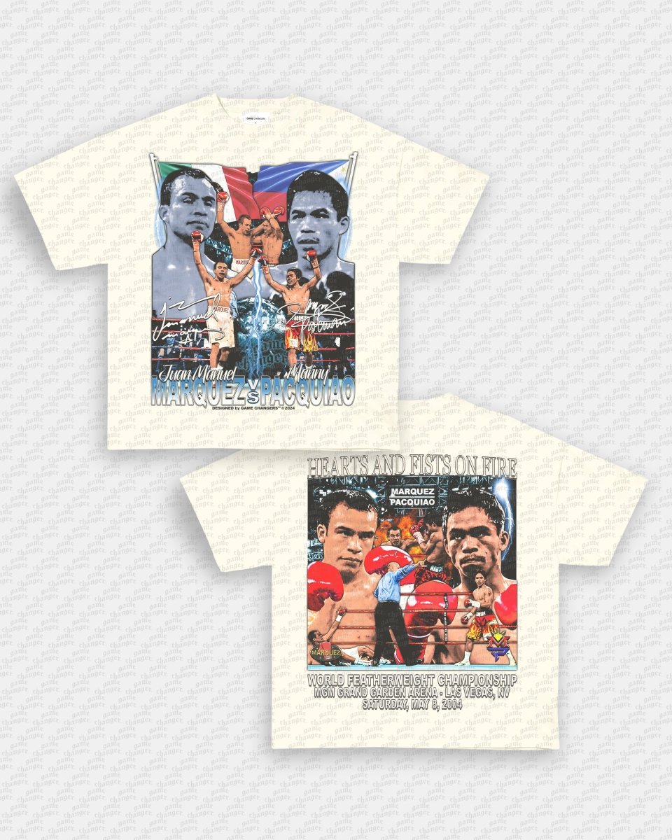 MARQUEZ VS PACQUIAO TEE - [DS] - GAME CHANGERS