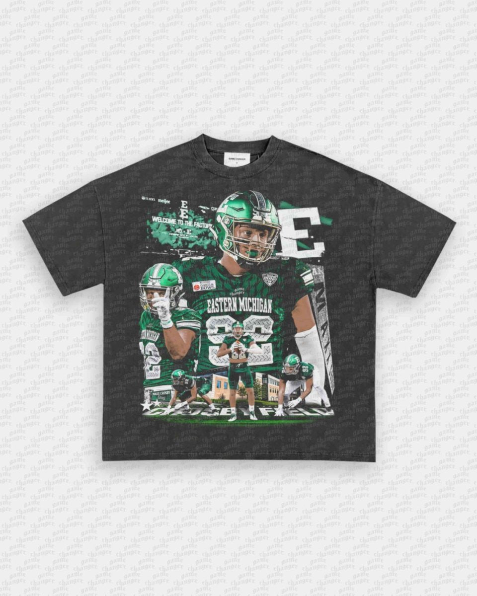 MAXX CROSBY - EASTERN MICHIGAN TEE - GAME CHANGERS