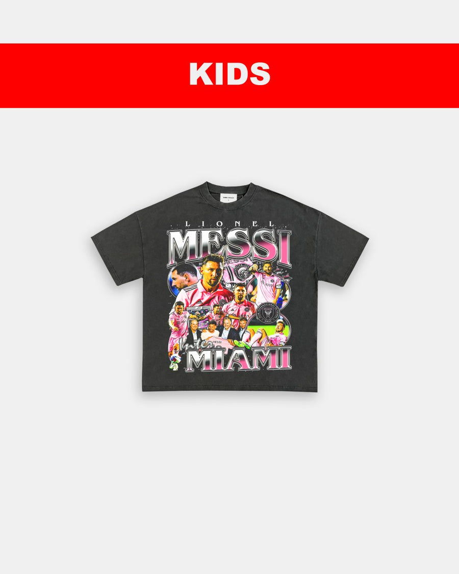 MESSI - INTER MIAMI - KIDS TEE - GAME CHANGERS