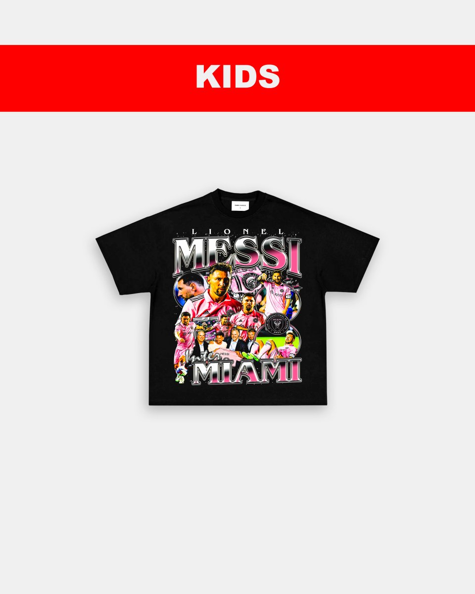 MESSI - INTER MIAMI - KIDS TEE - GAME CHANGERS