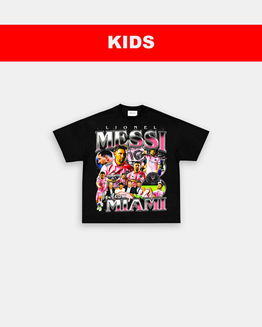 MESSI - INTER MIAMI - KIDS TEE - GAME CHANGERS
