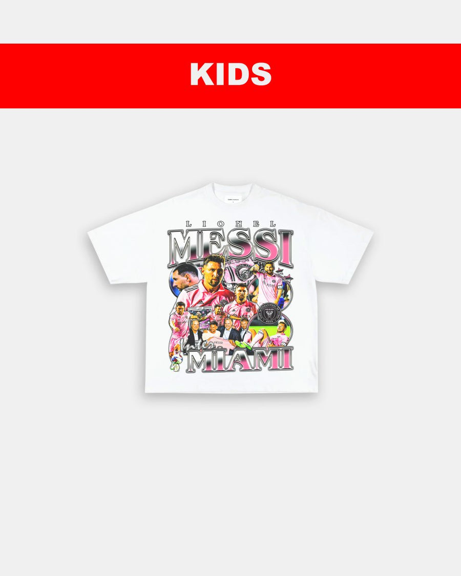 MESSI - INTER MIAMI - KIDS TEE - GAME CHANGERS