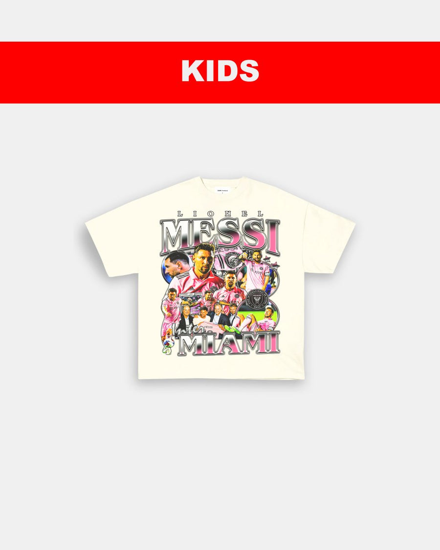 MESSI - INTER MIAMI - KIDS TEE - GAME CHANGERS