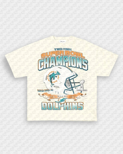MIAMI DOLPHINS TEE - VIP - GAME CHANGERS GRAPHIC TEE