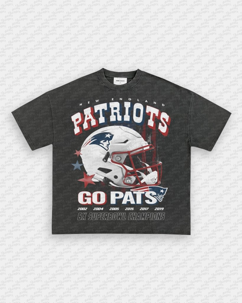 NEW ENGLAND PATRIOTS TEE - VIP - GAME CHANGERS TEE