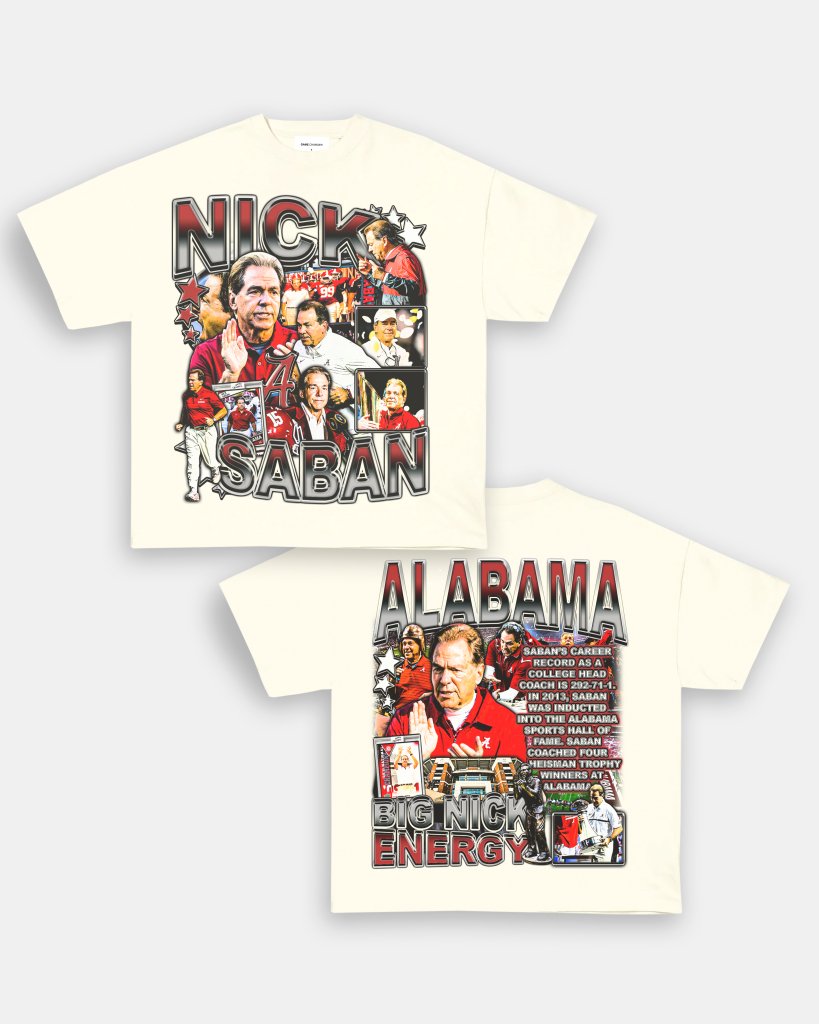 NICK SABAN TEE - [DS] - VIP - GAME CHANGERS TEE