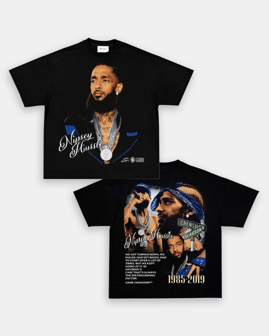 NIPSEY HUSSLE V2 TEE - [DS] - GAME CHANGERS