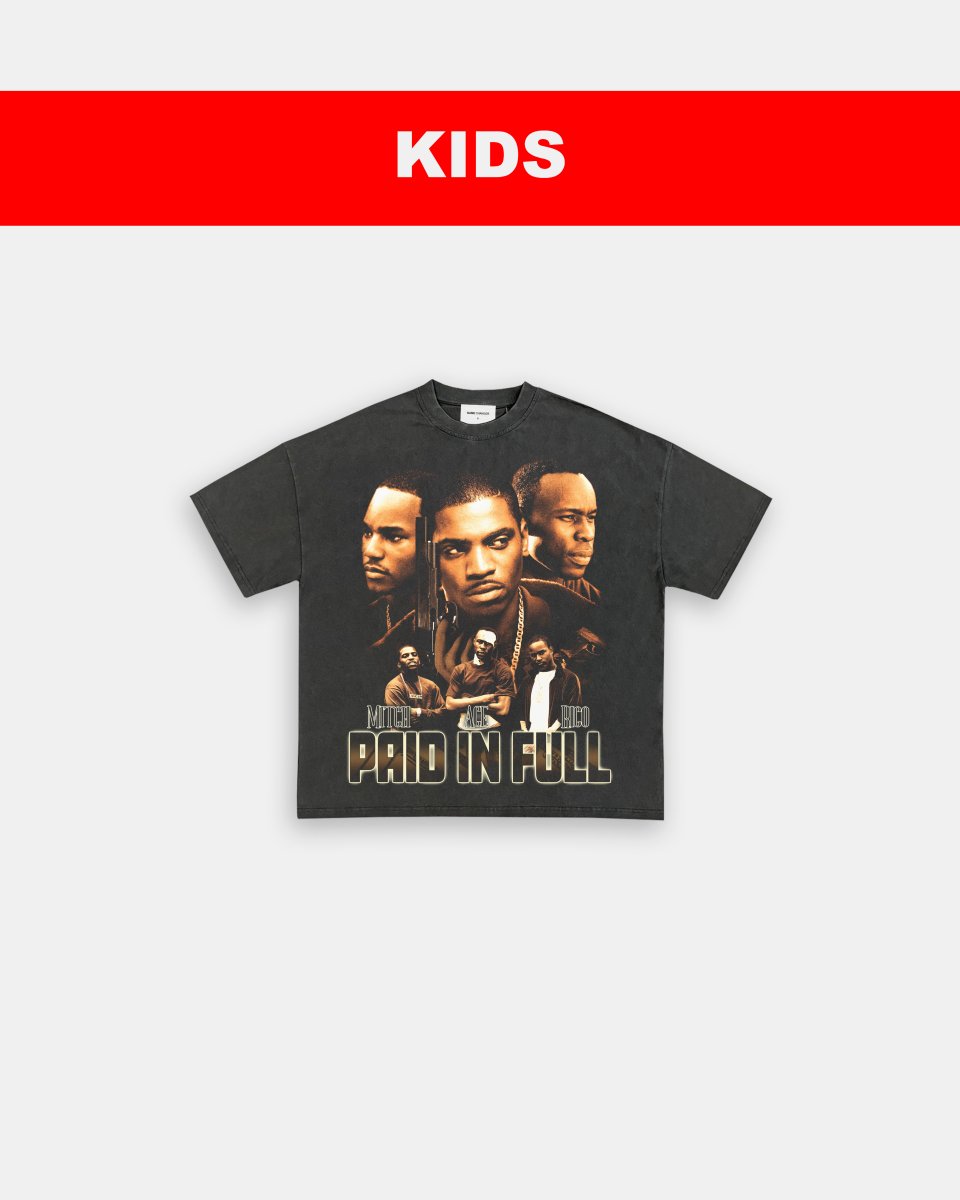 PAID IN FULL - KIDS TEE - GAME CHANGERS