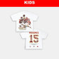 PATRICK MAHOMES - KIDS TEE - VIP - GAME CHANGERS TEE