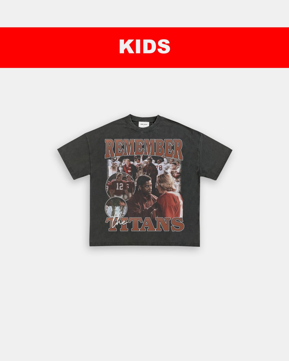 REMEMBER THE TITANS V2 - KIDS TEE - GAME CHANGERS