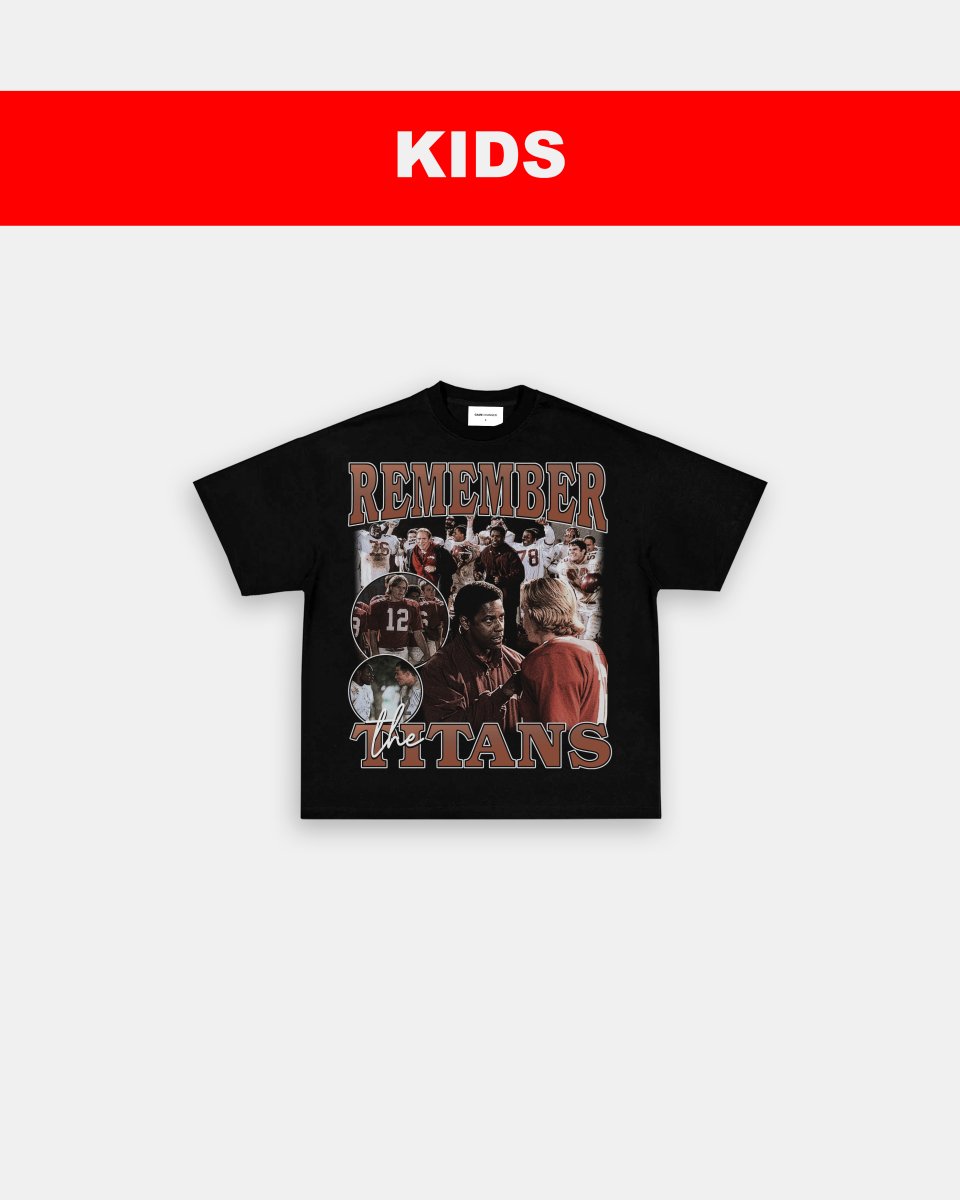 REMEMBER THE TITANS V2 - KIDS TEE - GAME CHANGERS