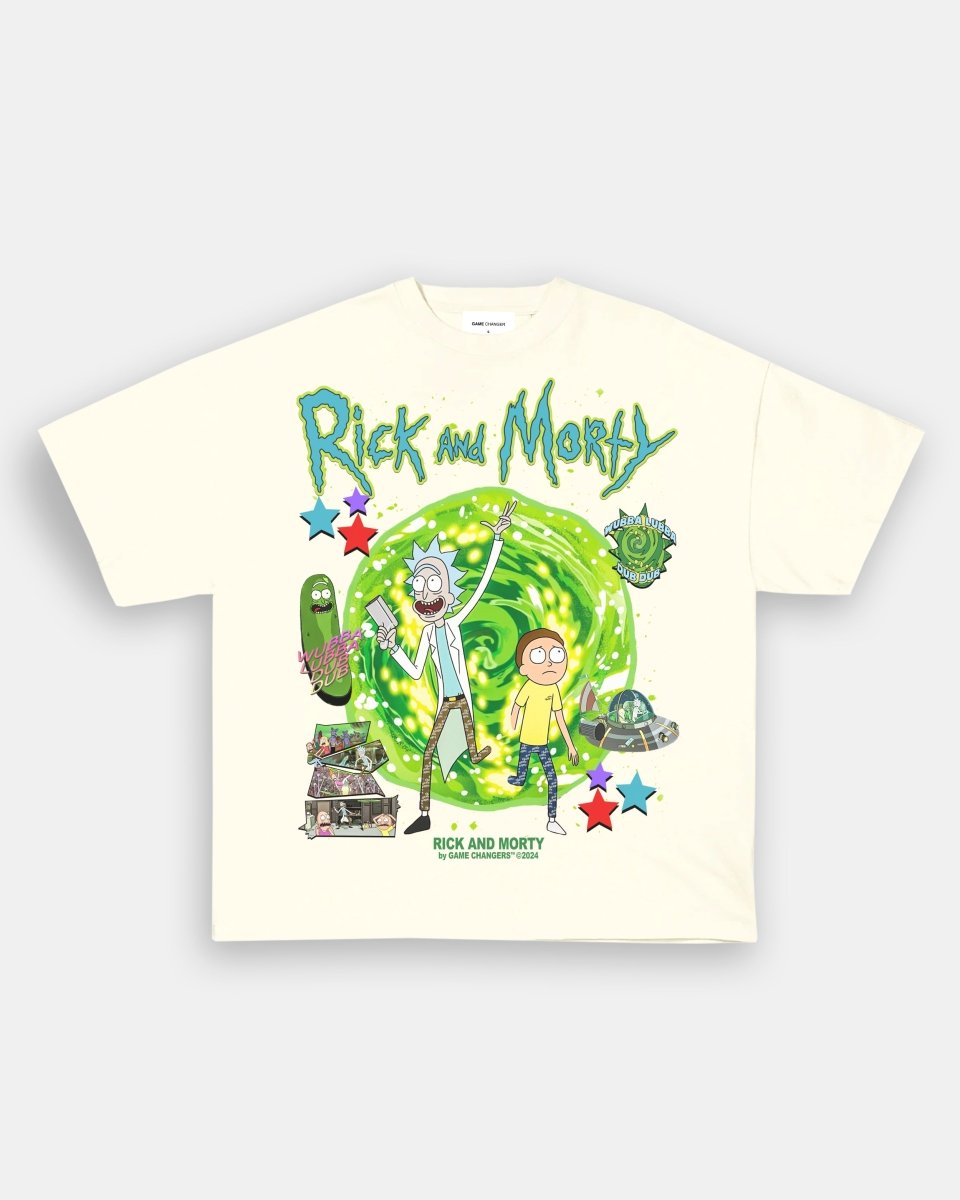 RICK AND MORTY TEE - GAME CHANGERS