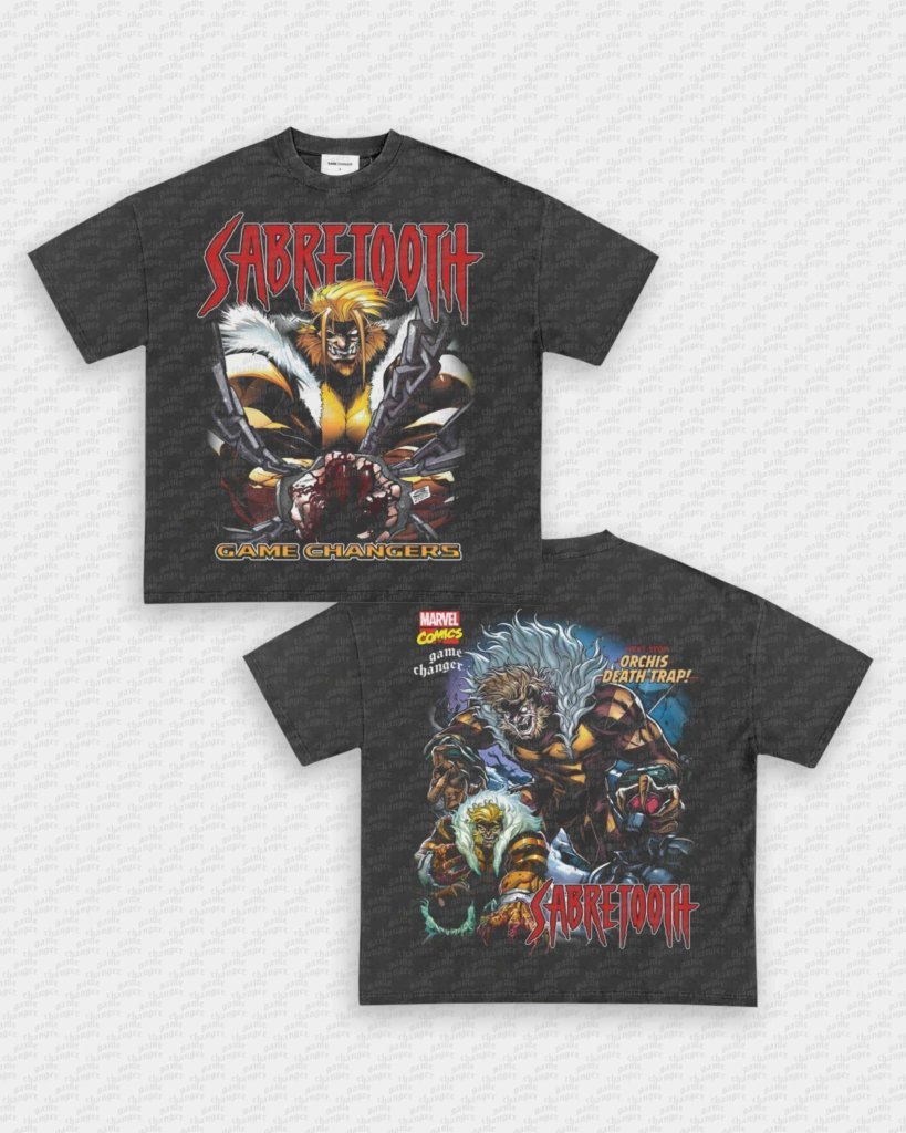 SABRETOOTH TEE - [DS] - GAME CHANGERS