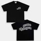 SCRIPT LOGO TEE V2 - (6oz HEAVYWEIGHT TEE) - GAME CHANGERS