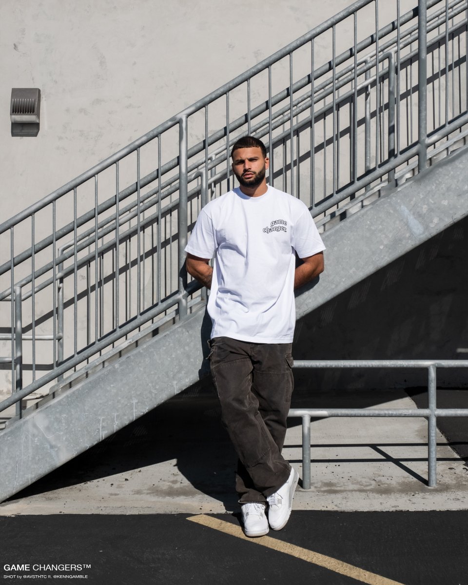 SCRIPT LOGO TEE V2 - (6oz HEAVYWEIGHT TEE) - GAME CHANGERS