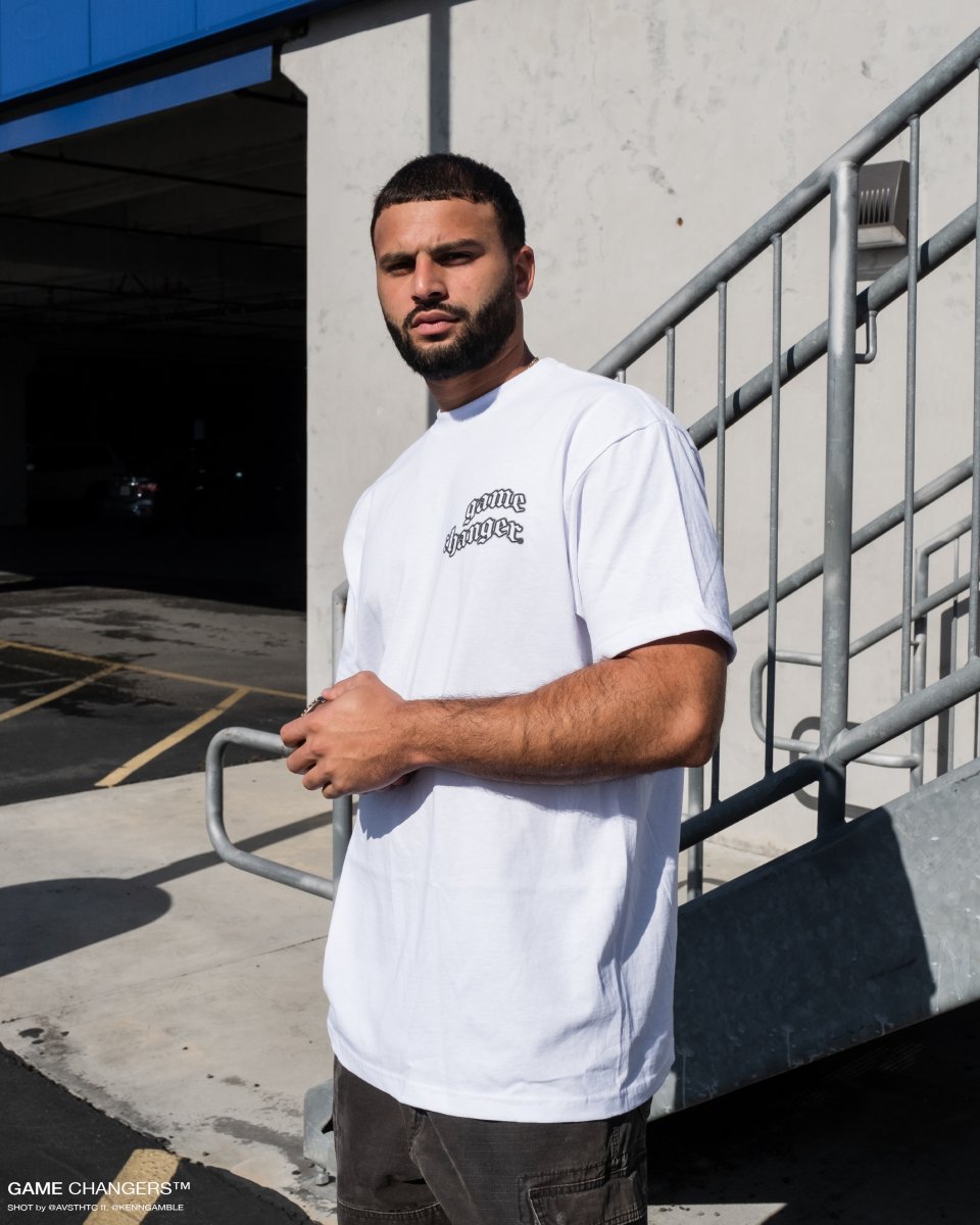 SCRIPT LOGO TEE V2 - (6oz HEAVYWEIGHT TEE) - GAME CHANGERS