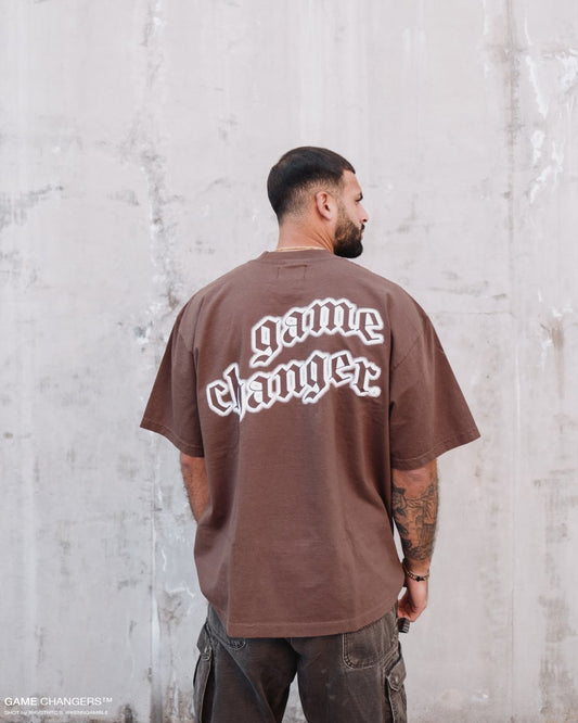 SCRIPT LOGO TEE V2 - (7.5oz MAX HEAVYWEIGHT TEE) - GAME CHANGERS