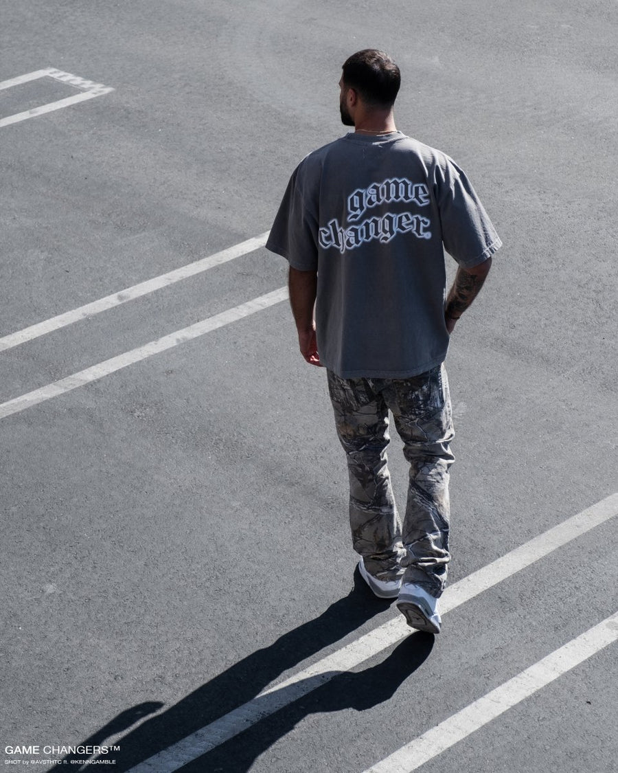 SCRIPT LOGO TEE V2 - (7.5oz MAX HEAVYWEIGHT TEE) - GAME CHANGERS