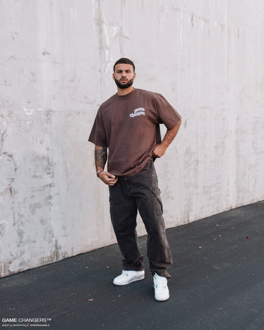 SCRIPT LOGO TEE V2 - (7.5oz MAX HEAVYWEIGHT TEE) - GAME CHANGERS