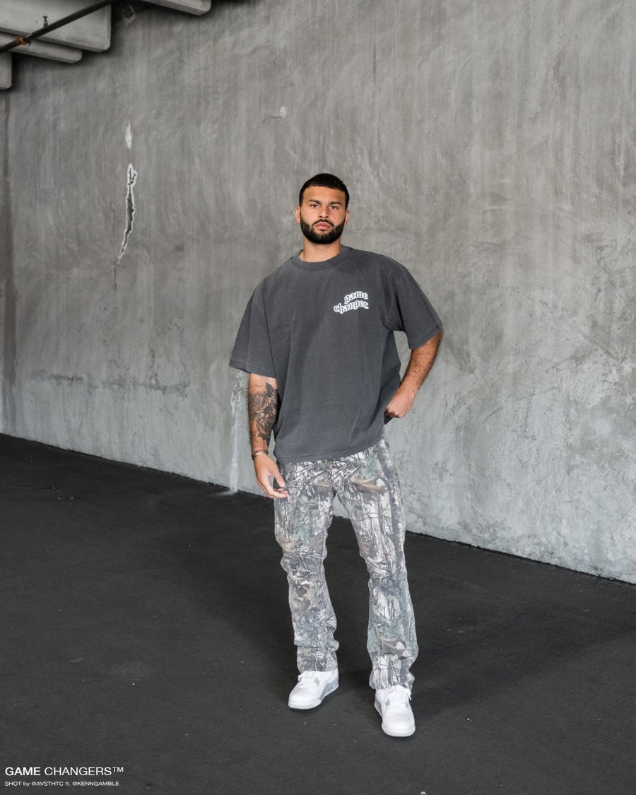 SCRIPT LOGO TEE V2 - (7.5oz MAX HEAVYWEIGHT TEE) - GAME CHANGERS