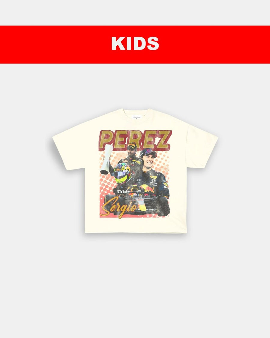 SERGIO PEREZ - KIDS TEE - GAME CHANGERS