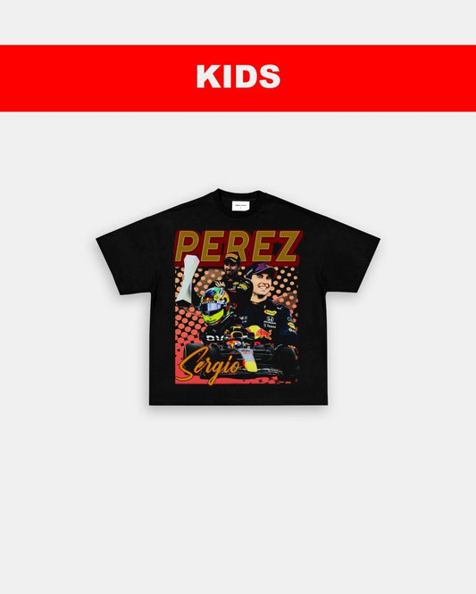 SERGIO PEREZ - KIDS TEE - GAME CHANGERS
