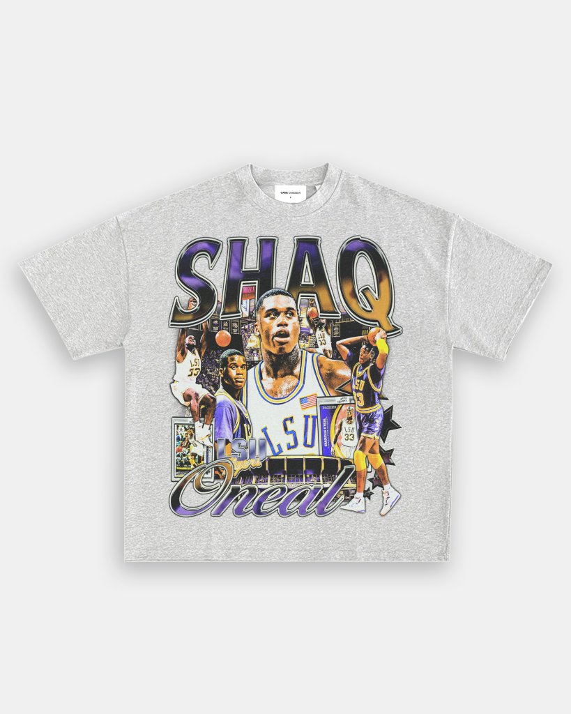 SHAQUILLE ONEAL - LSU TEE - VIP - GAME CHANGERS TEE