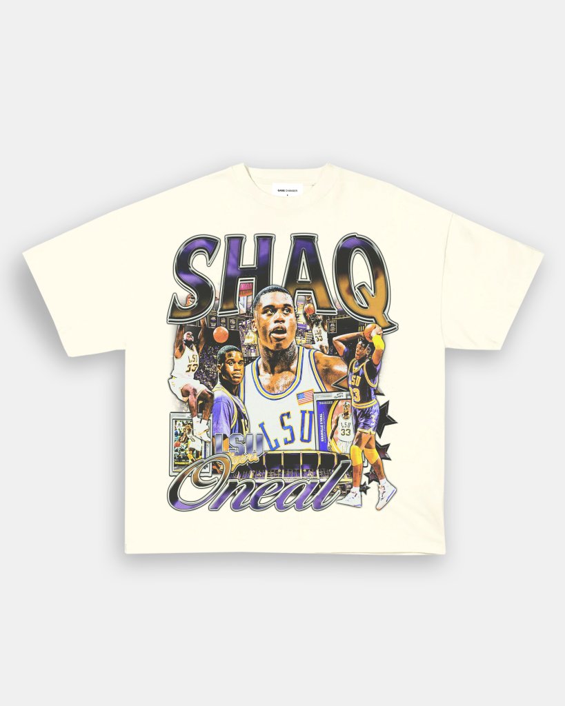 SHAQUILLE ONEAL - LSU TEE - VIP - GAME CHANGERS TEE