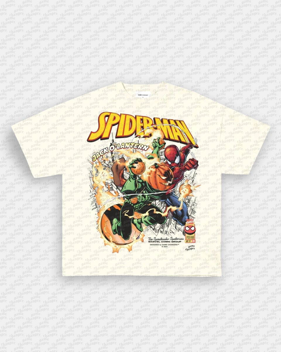 SPIDER - MAN VS JACK O' LANTERN V2 TEE - GAME CHANGERS