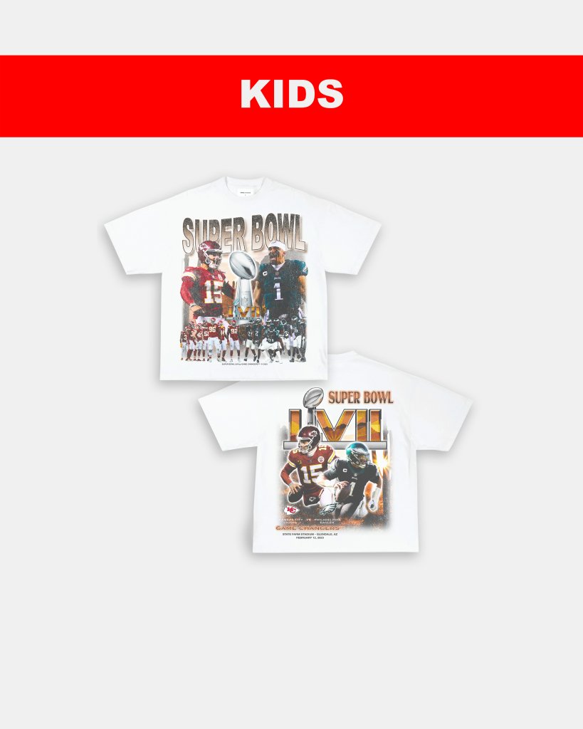 SUPERBOWL LVII - KIDS TEE [DS] - VIP - GAME CHANGERS TEE