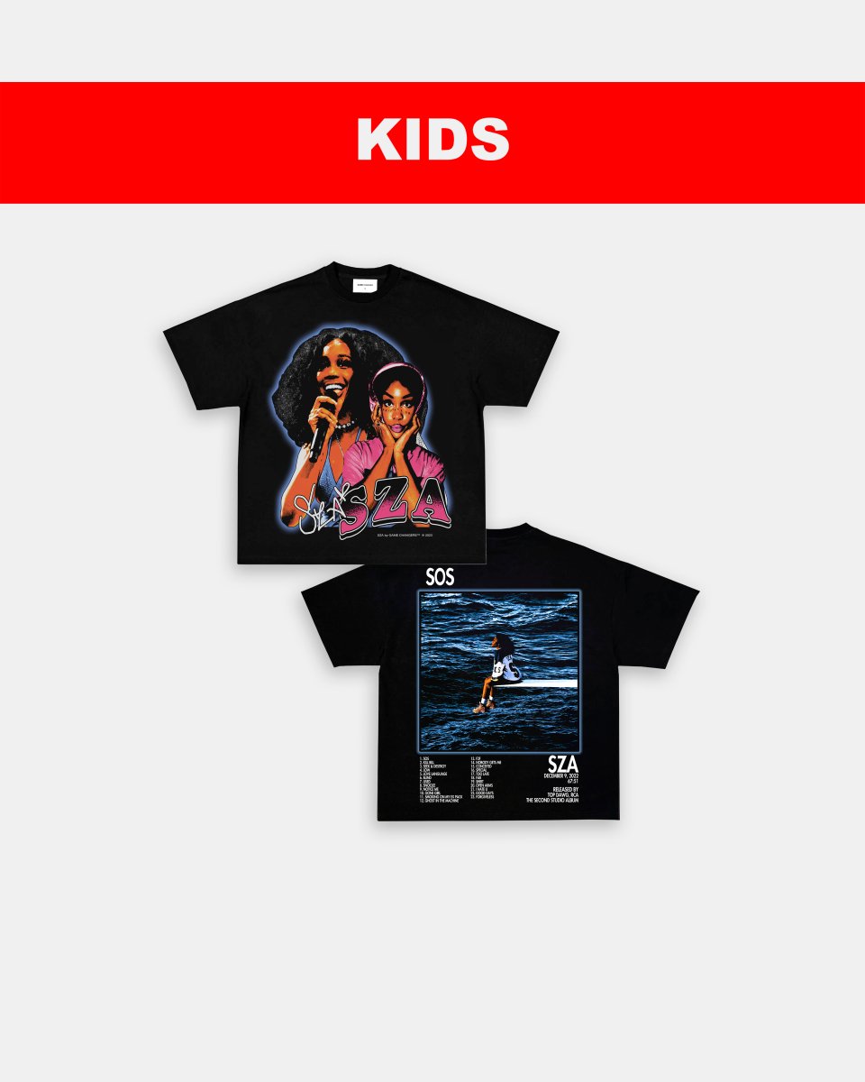 SZA SOS - KIDS TEE - [DS] - GAME CHANGERS