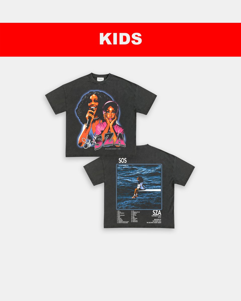 SZA SOS - KIDS TEE - [DS] - GAME CHANGERS