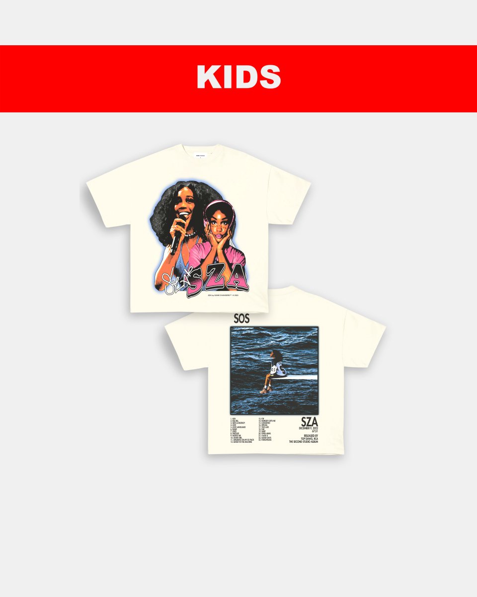 SZA SOS - KIDS TEE - [DS] - GAME CHANGERS