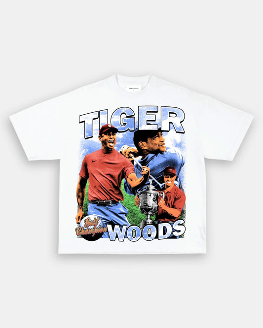 TIGER WOODS TEE - [FRONT PRINT ONLY] - GAME CHANGERS