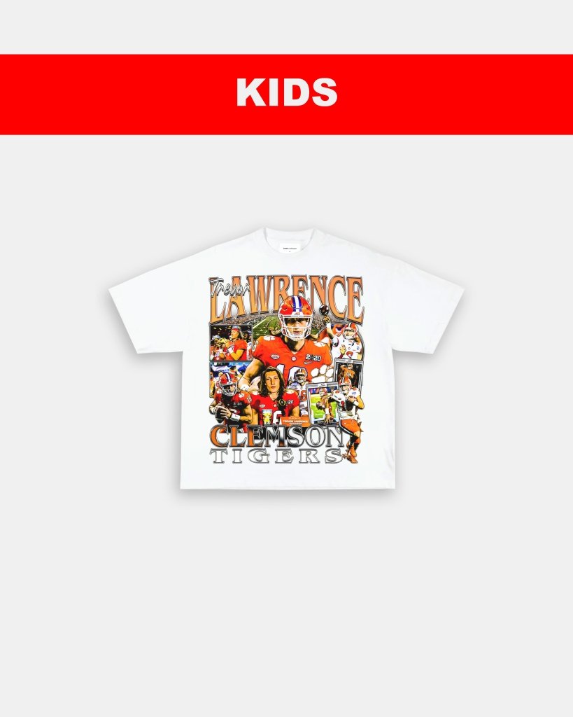 TREVOR LAWRENCE - CLEMSON - KIDS TEE - VIP - GAME CHANGERS TEE